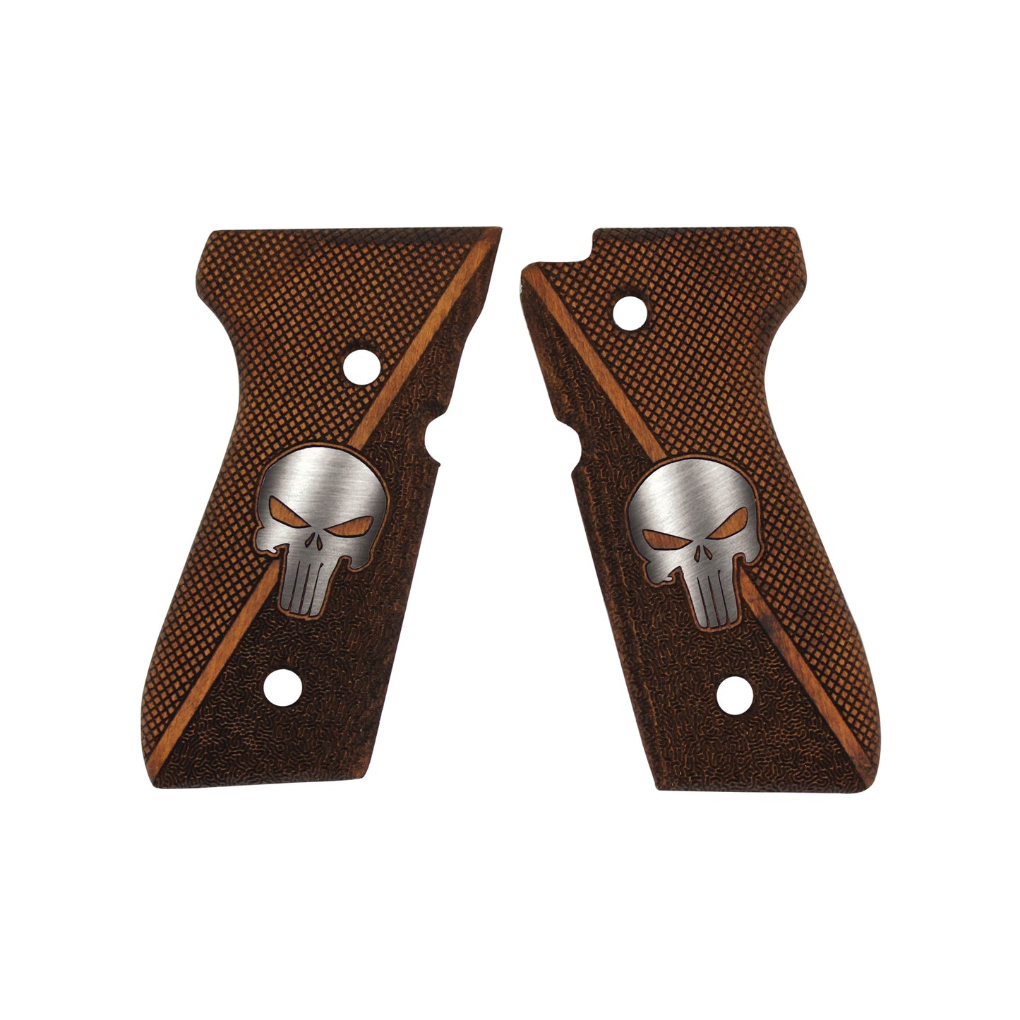 URAY Beretta 92/96 Full Size Wood Super Quality CNC/Handcrafted Hybrid Punisher Pistol Grips