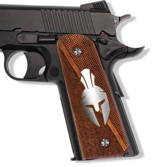 URAY 1911 Full Size CNC/Handcrafted hybrid Gladiator/Spartan Profile Pistol Grips